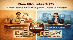 New NPS rules 2025: How exit norms differ for govt and private sector employees