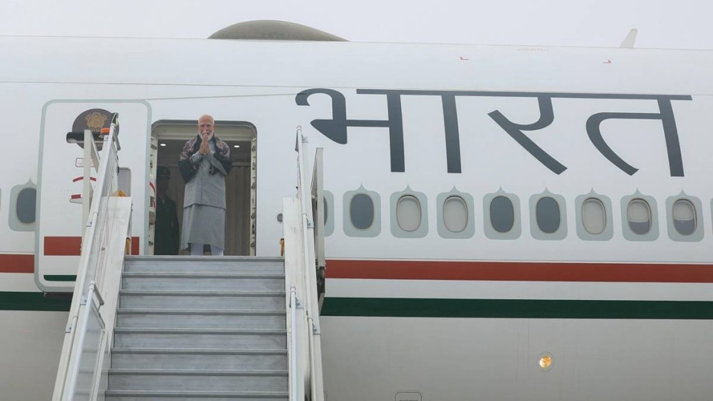 PM Modi embarks for three day nation tour. (Photo source: ANI) PM Modi embarks for three day nation tour. (Photo source: ANI)