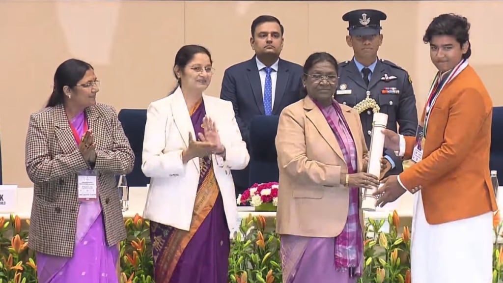 President Murmu has conferred Vaibhav Suryavanshi with 'Highest Civilian Award'. President Murmu has conferred Vaibhav Suryavanshi with 'Highest Civilian Award'.