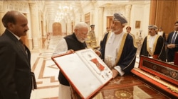 PM Modi honoured with Order of Oman, joins Nelson Mandela, Queen Elizabeth