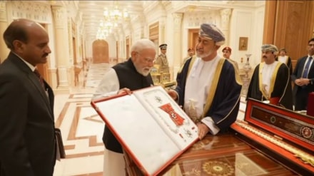 Prime Minister Narendra Modi was on Thursday conferred with the Order of Oman, the Sultanate’s highest civilian distinction, by Sultan Haitham bin Tarik, recognising his role in deepening bilateral ties between India and Oman.