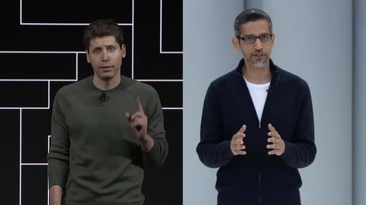 Sam Altman vs Sundar Pichai