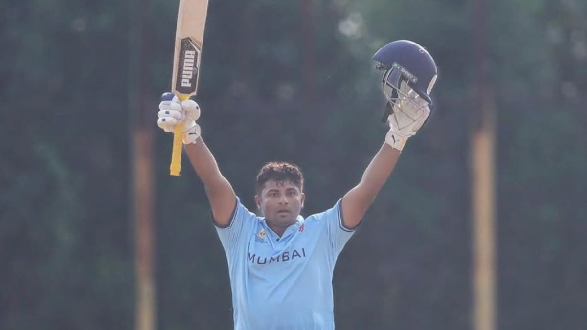 Sarfaraz Khan continued his good run of form in Vijay Hazare Trophy. (Photo Source: X)