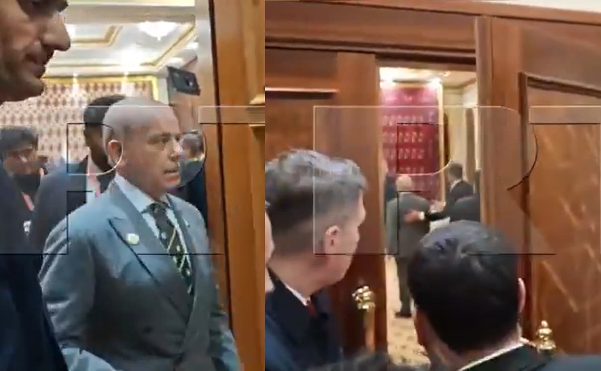 Pak PM Sharif gatecrashes Putin-Erdogan meeting after 40 min wait for Russian President | Videos (RT India video screengrab)