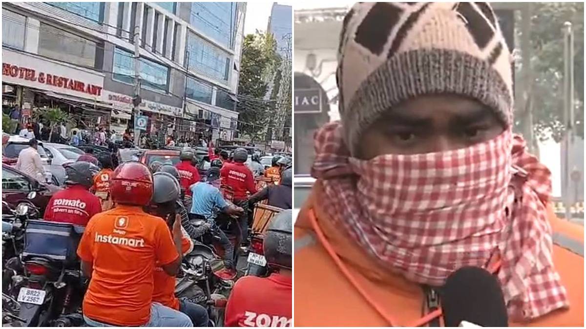 ‘Smile for ratings, suffer in silence’: App-based delivery workers go on nationwide strike