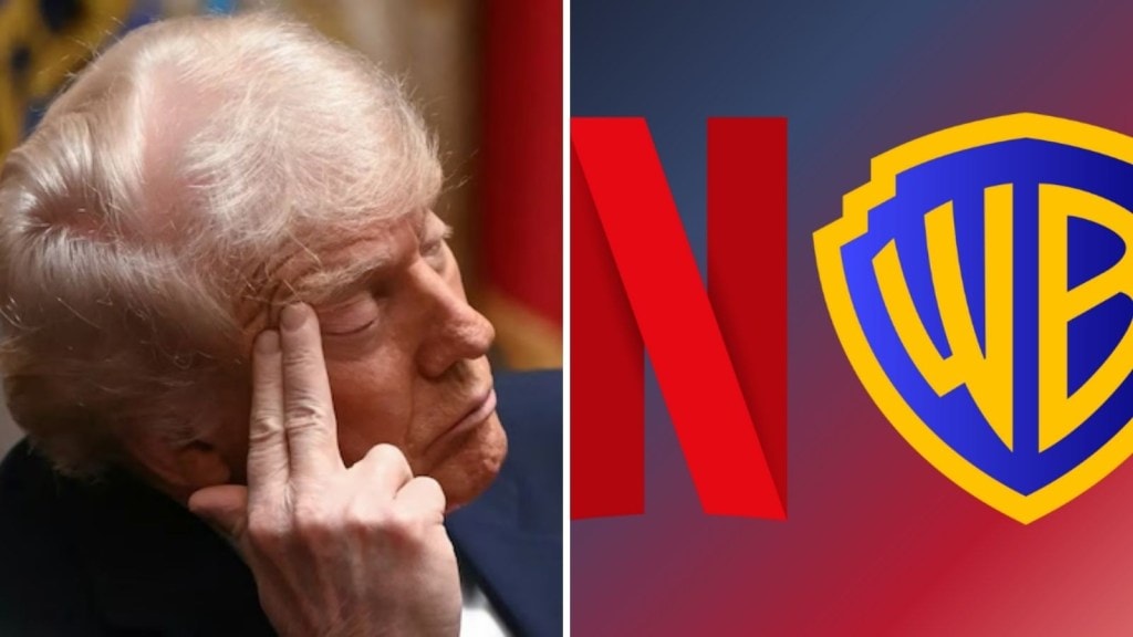 “They Have a Very Big Market Share”: Trump Flags Netflix Deal