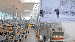 US winter storm: Over 1,200 New York flights cancelled, passengers stranded amid state of emergency