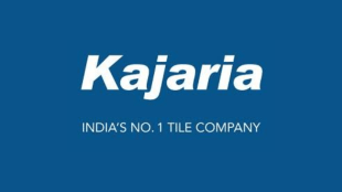 Infographic showing Kajaria Ceramics 19 percent upside potential with a target of 1252 despite a 20 crore fraud at Kerovit Global subsidiary.