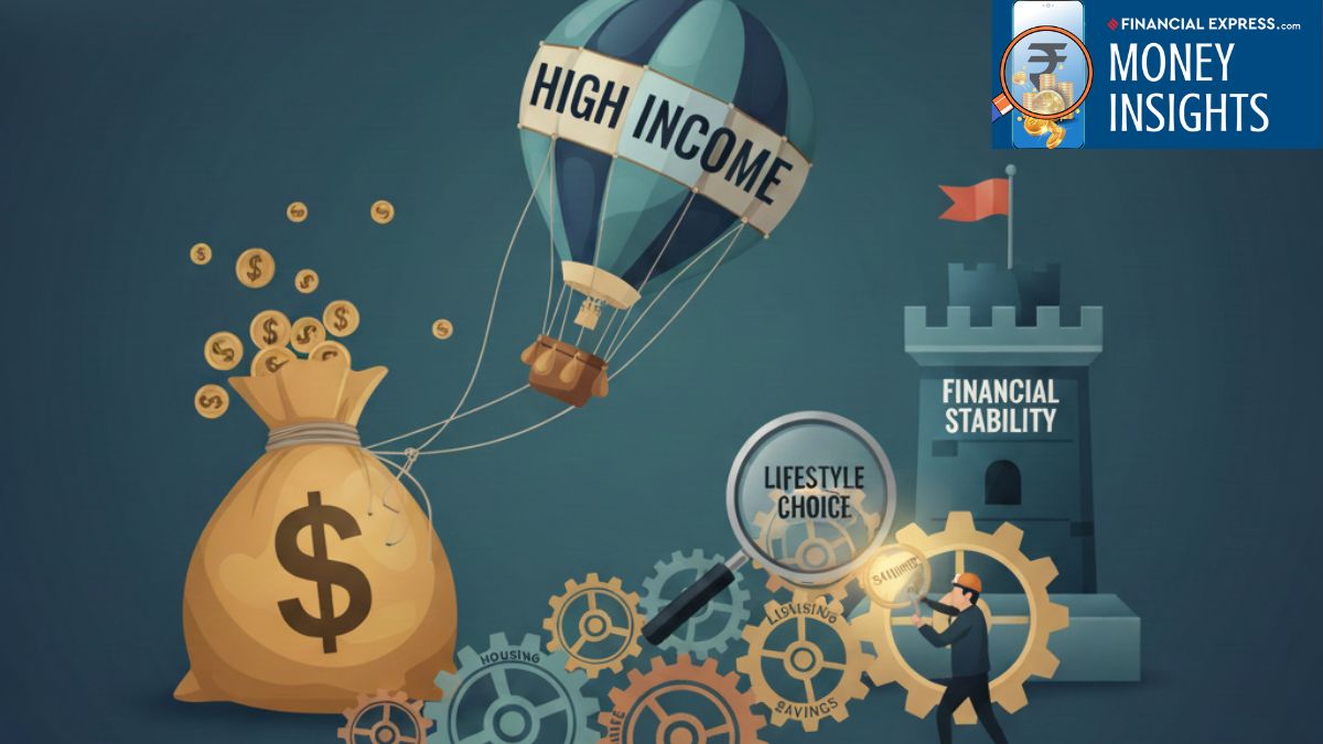 Why high earners feel broke and how to reclaim financial autonomy. (This is an AI generated image)