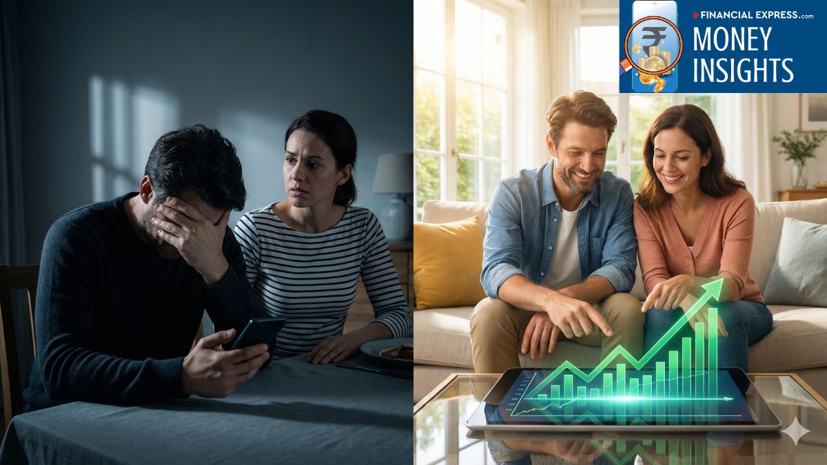 Financial Infidelity: The hidden marriage killer costing Indian couples lakhs. (This is an AI generated image)