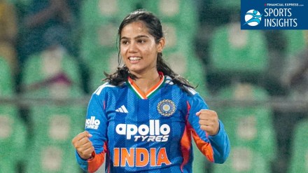 4 T20Is against Sri Lanka. She has 4 wickets with economy rate of 5.73. best in the series. She is the highest wicket taker in the series as well. 4 T20Is against Sri Lanka. She has 4 wickets with economy rate of 5.73. best in the series. She is the highest wicket taker in the series as well.