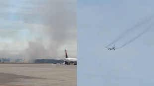 United Airlines said the Boeing 777 flight to Tokyo lost power in one engine shortly after takeoff, forcing the pilots to make a U-turn and return to Washington Dulles International Airport in northern Virginia.
