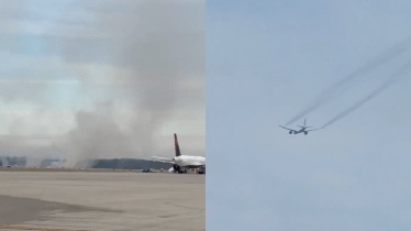 United Airlines said the Boeing 777 flight to Tokyo lost power in one engine shortly after takeoff, forcing the pilots to make a U-turn and return to Washington Dulles International Airport in northern Virginia.