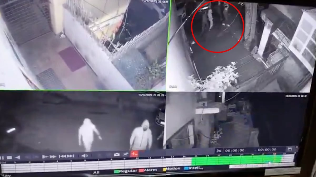 The now-viral video shows several men smashing the CCTV camera installed outside a woman’s home, allegedly in an attempt to intimidate her following her complaint to the MCD.