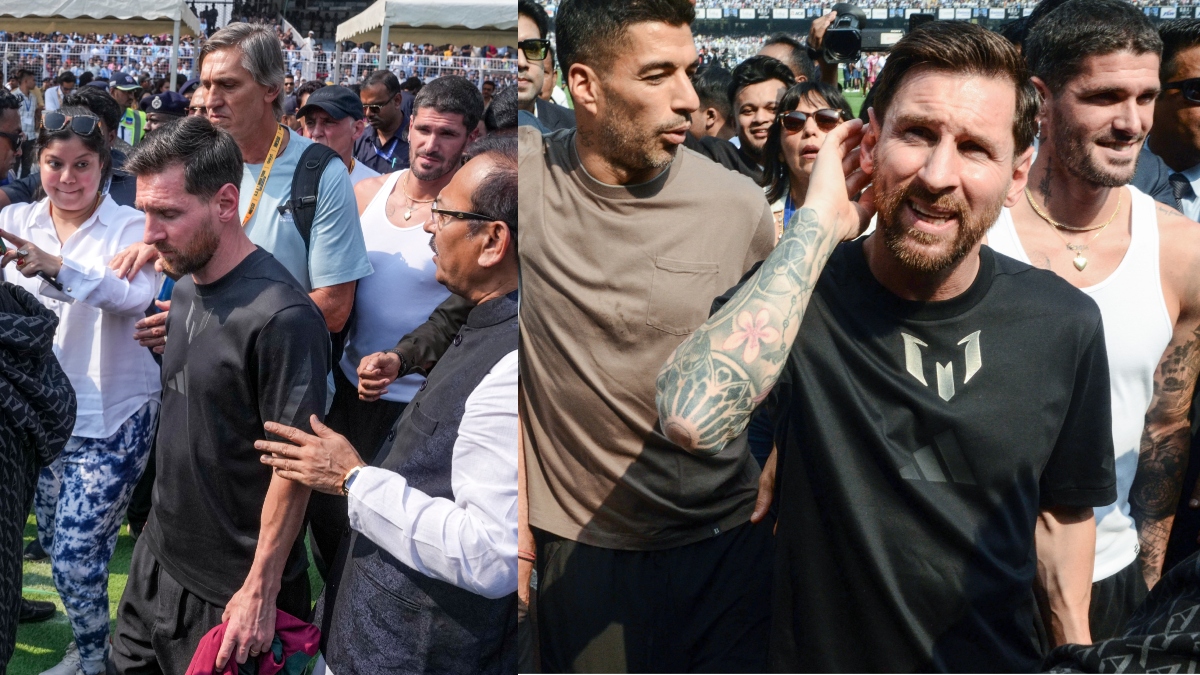 ‘Messi lost his cool, became visibly uncomfortable’ - 'Mismanagement' force Argentine star to leave Kolkata stadium early ‘Messi lost his cool, became visibly uncomfortable’ - 'Mismanagement' force Argentine star to leave Kolkata stadium early