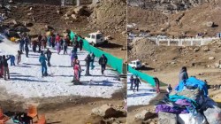 Manali skiing video sparks backlash as tourist alleges ‘scam’ over tiny patch of snow