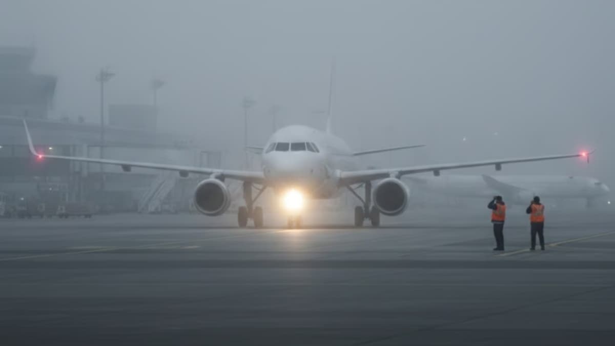 Dense fog disrupts flight operations as IndiGo, Air India and SpiceJet issue travel advisories