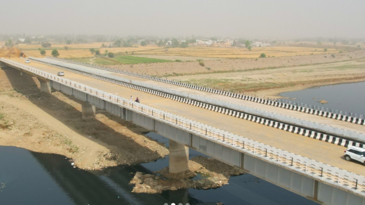 Manjhawali Bridge Work Speeds Up