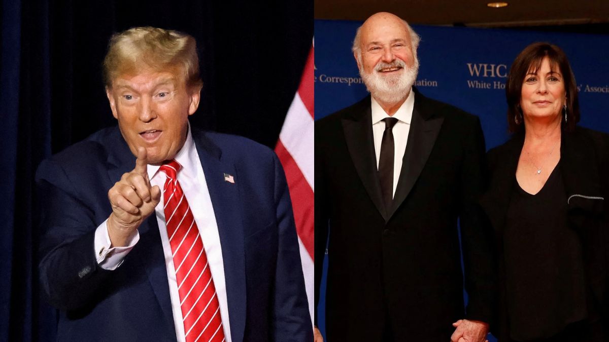 Donald Trump's insensitive comments attacking late filmmaker Rob Reiner have sparked massive bipartisan outrage on social media. (Image source: Reuters)