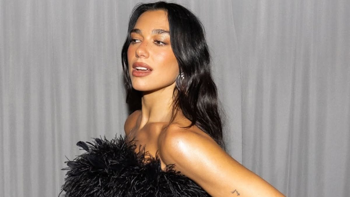 Dua Lipa reveals stretching and brick yoga routine that keeps her ‘stage-ready’