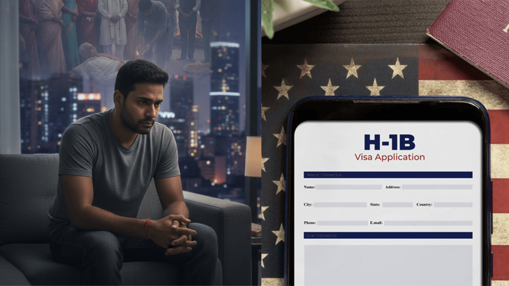 H-1B Visa Holder Faces Dilemma After Father's Death