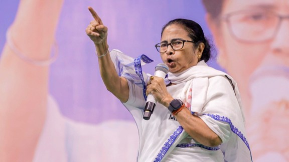 Former West Bengal Chief Minister Mamata Banerjee
