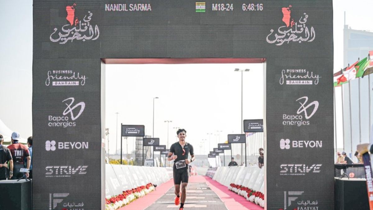 Assam CM's son completes Ironman 70.3