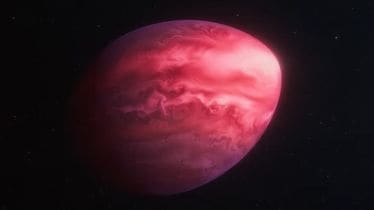 nasa lemon shaped planet