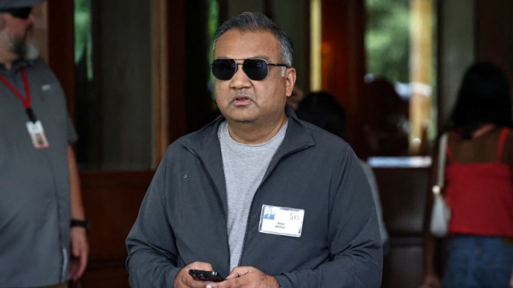 TIME magazine's 2025 CEO of the year is Indian-American Youtube boss Neal Mohan. (Image source: Reuters)