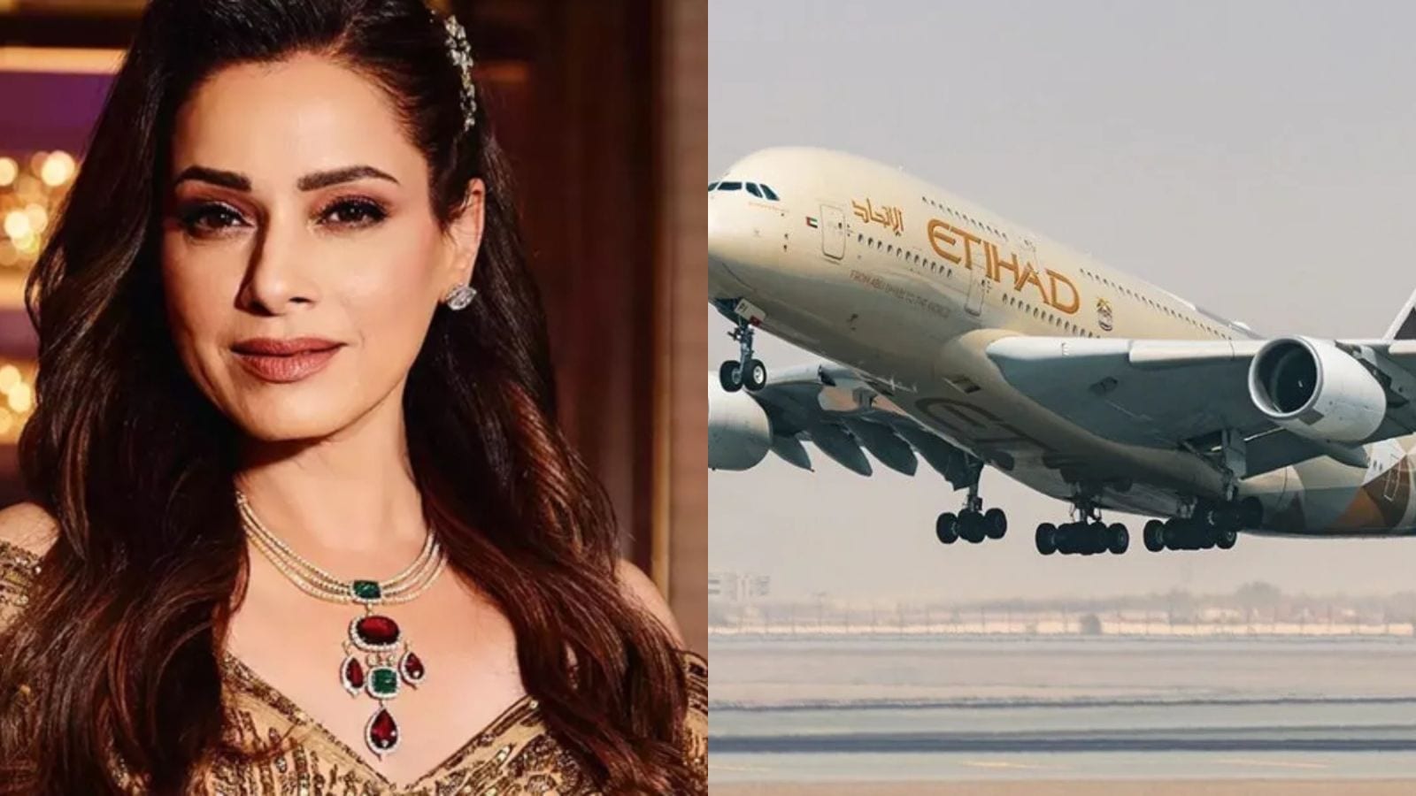 Neelam Kothari Flags Off-Air Scare on Etihad Flight