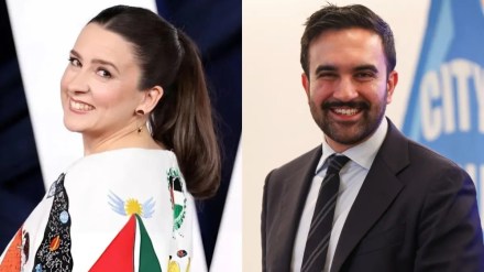 Ms Rachel and Zohran Mamdani