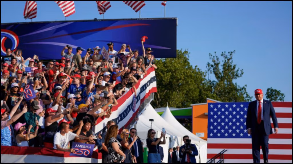 A series of events have already been held in the US, which were tied to the 250th birthday milestone, including a June 14 military parade Trump hosted in Washington, DC, for the US Army’s 250th anniversary. (Image source: Reuters) A series of events have already been held in the US, which were tied to the 250th birthday milestone, including a June 14 military parade Trump hosted in Washington, DC, for the US Army’s 250th anniversary. (Image source: Reuters)