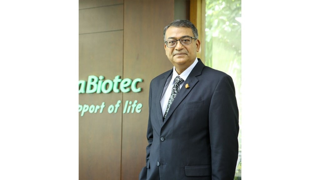 Rajesh Jain, chairman of the CII National Committee on Biotechnology and chairman and MD of Panacea Biotec Rajesh Jain, chairman of the CII National Committee on Biotechnology and chairman and MD of Panacea Biotec