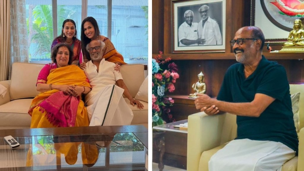 As Rajnikanth turns 75, here's a look at the actor's traditional and classy abode in Poes Garden. (Image source: Aishwarya Rajnikanth/Instagram)