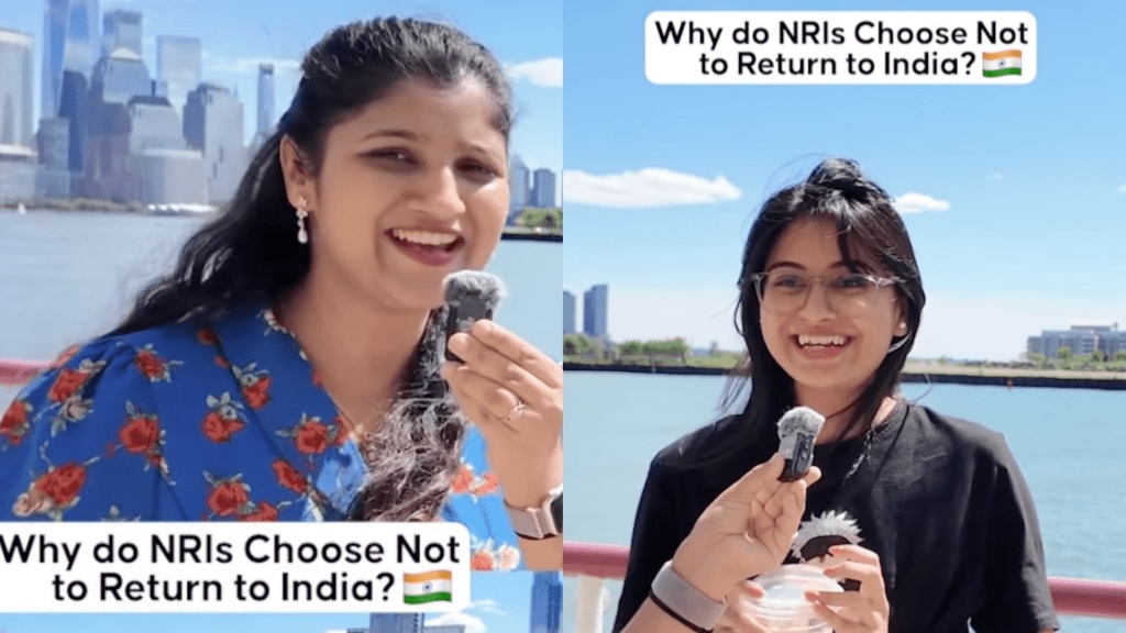 Return to India: In a viral Instagram Reel, NRIs in the United States open up about why they prefer not to move back to India.