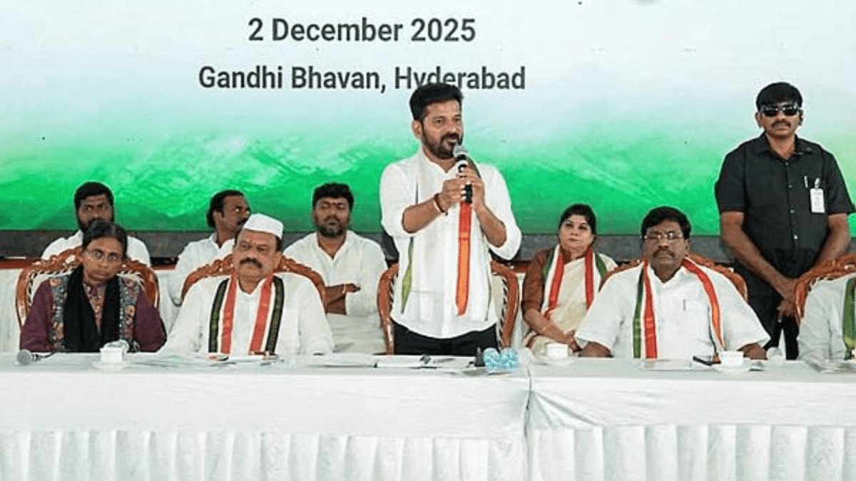 Telangana CM Revanth Reddy’s comments questioning the number of Hindu Gods have triggered backlash, prompting the BJP to call statewide protests today over what it terms his “anti-Hindu stance”. Telangana CM Revanth Reddy’s comments questioning the number of Hindu Gods have triggered backlash, prompting the BJP to call statewide protests today over what it terms his “anti-Hindu stance”.