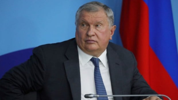 Rosneft CEO Russian delegation