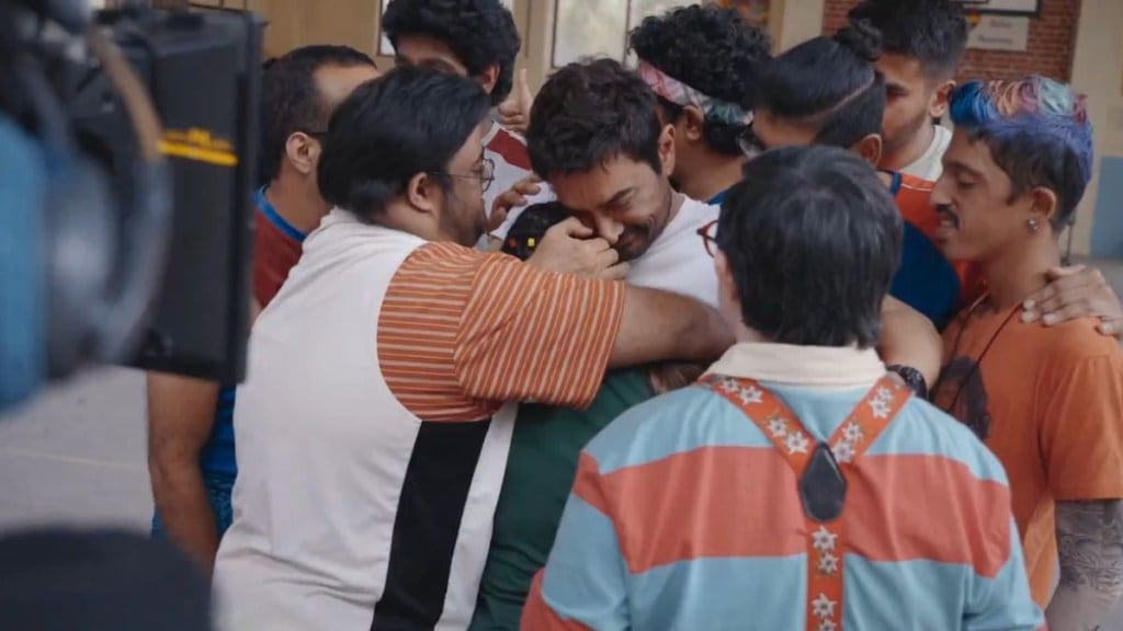 Still from Aamir Khan Production's latest documentary 'Sitaaron ke Sitaare' (Image source: X) Still from Aamir Khan Production's latest documentary 'Sitaaron ke Sitaare' (Image source: X)