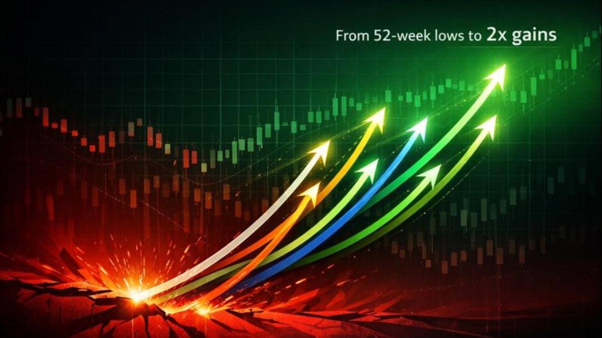7 Indian stocks doubled from 52-week lows 2025
