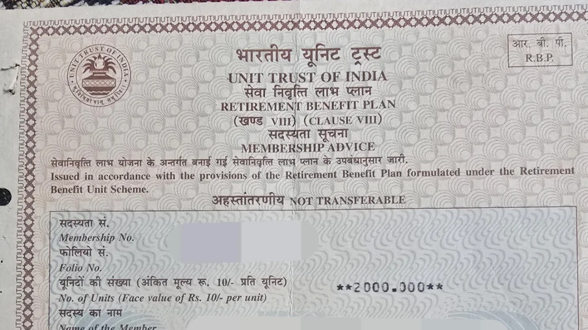 A Reddit user shared a photo of a document showing the purchase of 2,000 shares back in 1995 in Bombay and turned to the community to do the maths and estimate its value today.