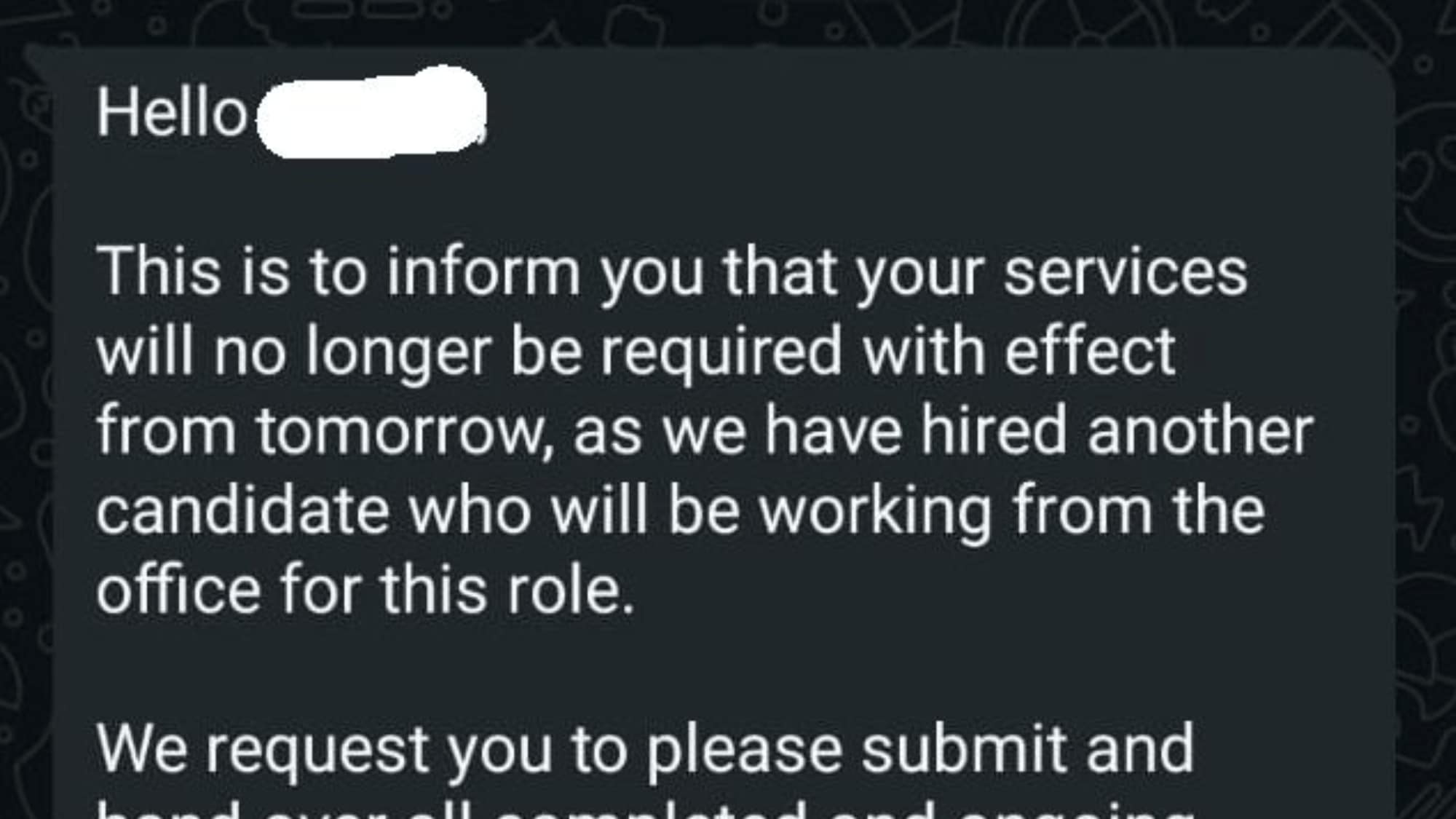 Man says company terminated wife after she announced pregnancy – what do the rules say