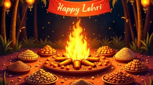 Happy Lohri 2026: 80+ wishes, quotes, Instagram captions to share with family, friends, colleagues and loved ones