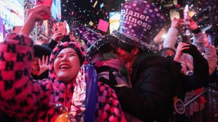 New Year Celebrations in New York as Times Square Welcomes 2026