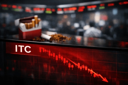 ITC share price crash after cigarette tax hike January 2026 ITC share price crash after cigarette tax hike January 2026