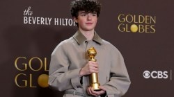 Adolescence star Owen Cooper makes Golden Globes history as youngest Best Supporting Actor winner at 16