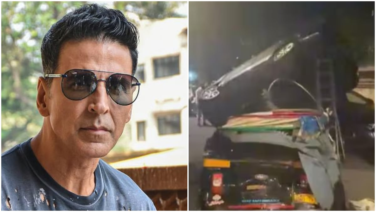 Akshay Kumar car accident
