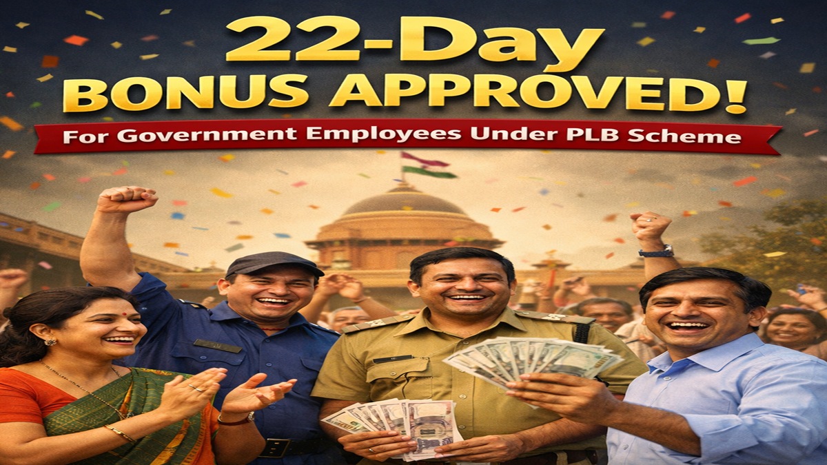 Centre approves 22-day bonus for these government employees under PLB scheme