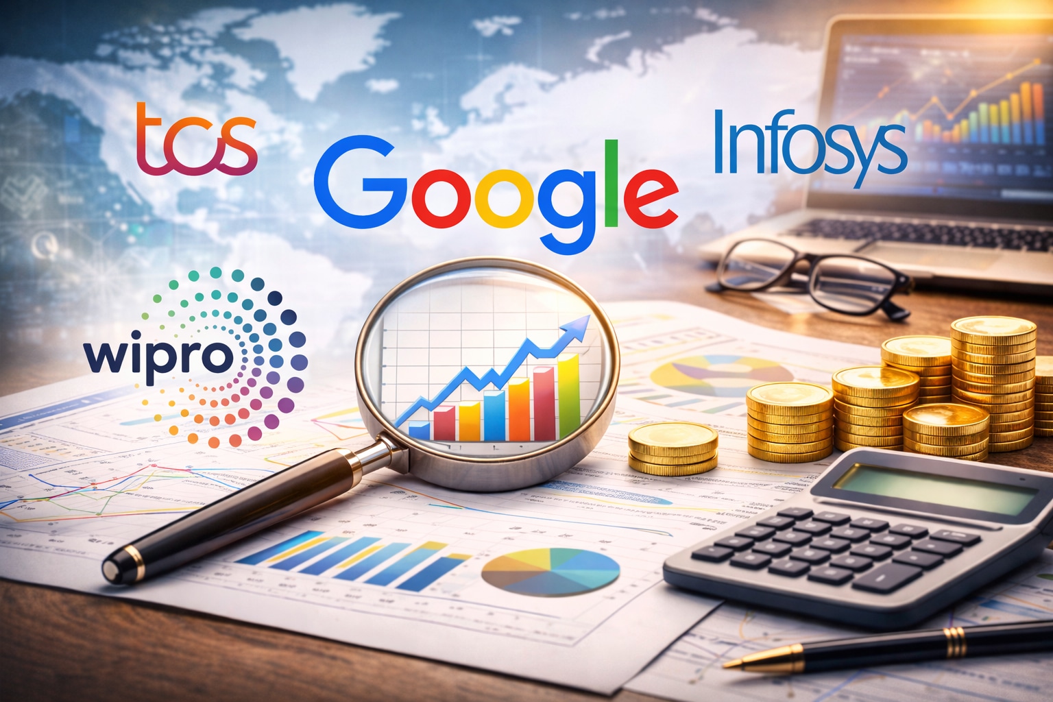 Google Trends: TCS, Infosys, Wipro, HCL Tech most searched in last 1 month - Find out why (Source: AI-Generated) Google Trends: TCS, Infosys, Wipro, HCL Tech most searched in last 1 month - Find out why (Source: AI-Generated)