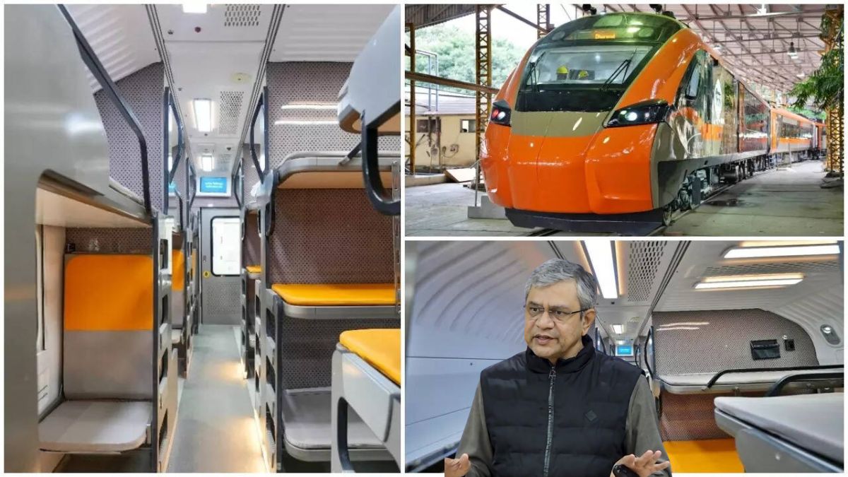 Talking about the features of the newly designed next generation Vande Bharat sleeper trains, Vaishnaw said that the train has been designed with a clear focus on comfort, accessibility and modern amenities. Talking about the features of the newly designed next generation Vande Bharat sleeper trains, Vaishnaw said that the train has been designed with a clear focus on comfort, accessibility and modern amenities.