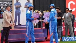Why were Rohit and Kohli honoured with garlands in the middle of ODI fixture against New Zealand